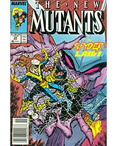 New Mutants (1983) #  69 Newsstand (7.0-FVF) Spyder