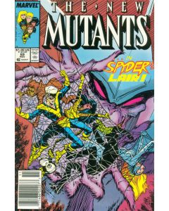 New Mutants (1983) #  69 Newsstand (7.0-FVF) Spyder