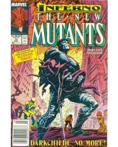 New Mutants (1983) #  73 Newsstand (4.0-VG) Inferno