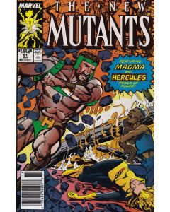 New Mutants (1983) #  81 Newsstand (8.0-VF) Hercules
