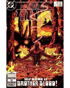 New Teen Titans (1980) #  40 (8.0-VF) Brother Blood, George Perez