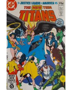 New Teen Titans (1980) #   4 UK PRICE (8.0-VF)