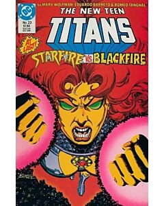 New Teen Titans (1984) #  23 (7.0-FVF)