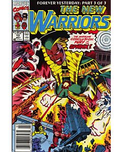 New Warriors (1990) #  13 Newsstand (8.0-VF) Forever Yesterday Pt. 3
