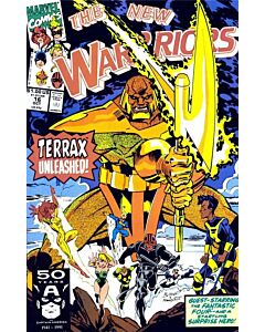 New Warriors (1990) #  16 (7.0-FVF) Fantastic Four, Terrax