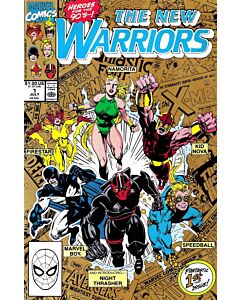 New Warriors (1990) #   1 2nd Print (7.0-FVF)