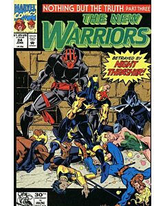 New Warriors (1990) #  24 (8.0-VF)