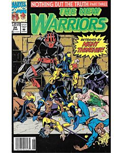 New Warriors (1990) #  24 Newsstand (5.0-VGF)