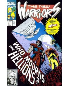New Warriors (1990) #  31 (7.0-FVF) Cannonball, Warpath