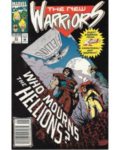 New Warriors (1990) #  31 Newsstand (7.0-FVF) Cannonball, Warpath
