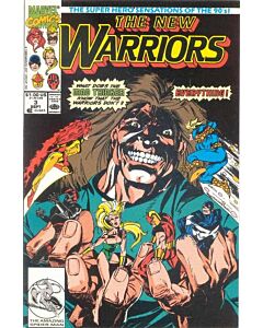 New Warriors (1990) #   3 JC Penney (6.0-FN) Price tag on cover
