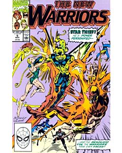 New Warriors (1990) #   5 (7.0-FVF) 1st Star Thief