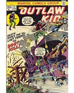 Outlaw Kid (1970) #  21(4.0-VG)