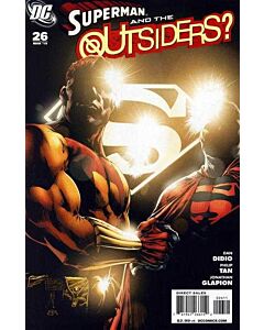 Batman and the Outsiders (2007) #  26 (6.0-FN) Superman, Price tag back cover