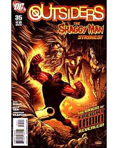 Batman and the Outsiders (2007) #  35 (6.0-FN) Price tag back cover