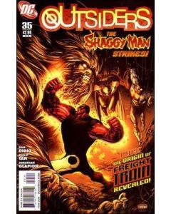 Batman and the Outsiders (2007) #  35 (6.0-FN) Price tag back cover