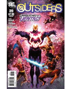 Batman and the Outsiders (2007) #  39 (6.0-FN) Price tag back cover