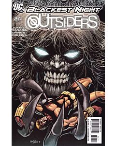 Batman and the Outsiders (2007) #  24 (8.0-VF) Blackest Night Tie-in