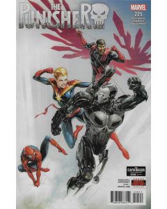 Punisher (2018) # 225 (8.0-VF) Spider-Man, Capt. Marvel, Falcon