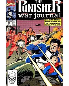 Punisher War Journal (1988) #  22 (6.0-FN) Stains on cover