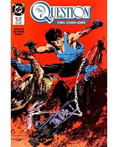 Question (1986) #  22 (6.0-FN) Price tag on cover