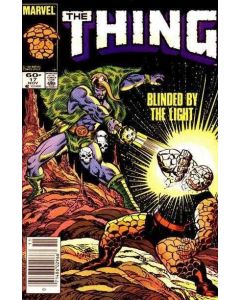 Thing (1983) #  17 Newsstand (4.0-VG) Pen mark on cover