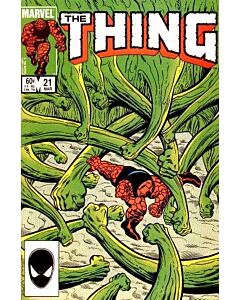 Thing (1983) #  21 (4.0-VG) Marker on cover