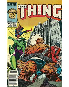 Thing (1983) #   5 Newsstand (5.0-VGF) Spider-Man, She-Hulk, Wonder Man