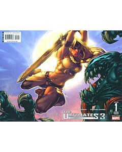 Ultimates 3 (2008) #   1 2nd Printing Wraparound (6.0-FN)