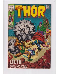 Thor (1962) # 173 (5.0-VGF) (1990311) Ulik, Circus of Crime