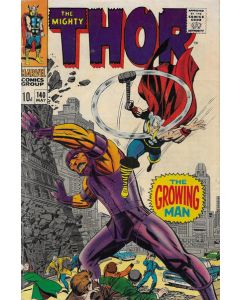 Thor (1962) # 140 UK Price (2.5-GD+) 1st Growing Man, Kang