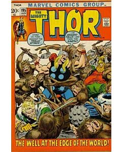 Thor (1962) # 195 (5.0-VGF) 1st apps. Blackworld and World's End