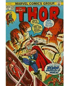 Thor (1962) # 215 (2.5-GD+) Cover detached