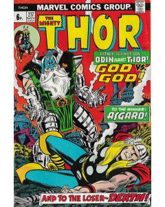 Thor (1962) # 217 UK Price (5.0-VGF)