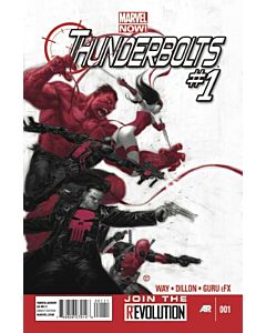 Thunderbolts (2013) #   1 (8.0-VF) Red Hulk, Venom, Elektra, Deadpool, Punisher