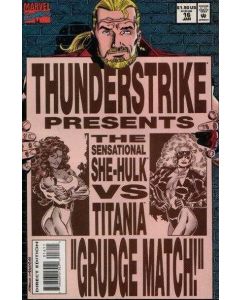 Thunderstrike (1993) #  16 (8.0-VF) She-Hulk vs. Titania