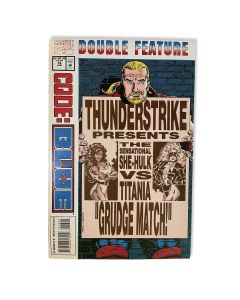 Thunderstrike (1993) #  16 Double Feature (9.0-VFNM) She-Hulk vs. Titania