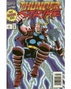 Thunderstrike (1993) #   1 Newsstand (8.0-VF) Prismatic Foil cover, Bloodaxe