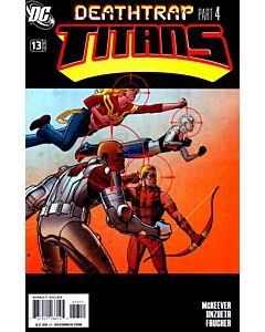 Titans (2008) #  13 Tag on Back (6.0-FN) Deathtrap crossover with Vigilante