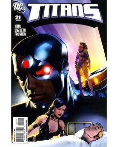 Titans (2008) #  21 Tag on Back (6.0-FN) Angel Unzueta Cover