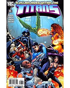 Titans (2008) #   8 Tag on Back (6.0-FN)
