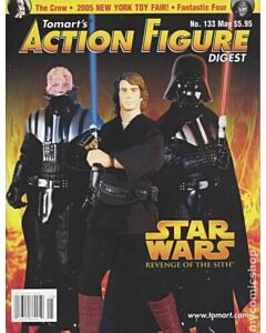 Tomart's Action Figure Digest (1991) #  133 Sticker on Cover (6.0-FN) Magazine