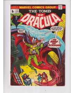 Tomb of Dracula (1972) #  12 UK Price (4.0-VG) (2121653) 2nd Blade