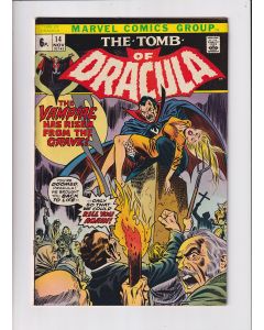 Tomb of Dracula (1972) #  14 UK Price (5.0-VGF) (1252242)
