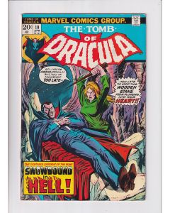 Tomb of Dracula (1972) #  19 (6.0-FN) (1252303) Blade cameo