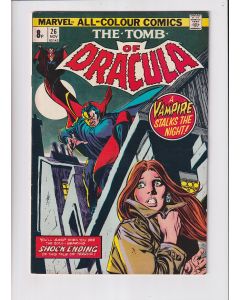 Tomb of Dracula (1972) #  26 UK Price (6.5-FN+) (1252365)