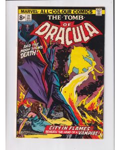 Tomb of Dracula (1972) #  27 UK Price (6.5-FN+) (1252389)