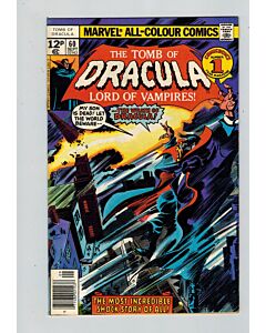 Tomb of Dracula (1972) #  60 UK Price (5.0-VGF)