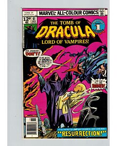 Tomb of Dracula (1972) #  61 UK Price (7.0-FVF)