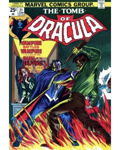Tomb of Dracula (1972) #  21 (4.5-VG+)